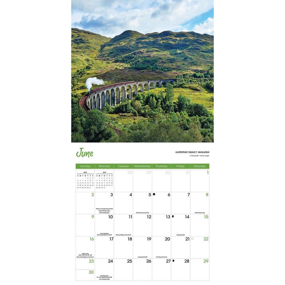 Scotland 2024 Wall Calendar