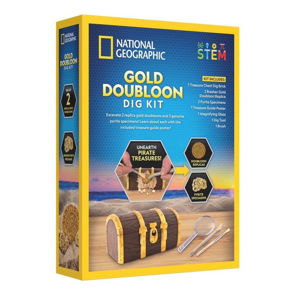 National Geographic Gold Doubloon Dig Kit Third Alternate Image
