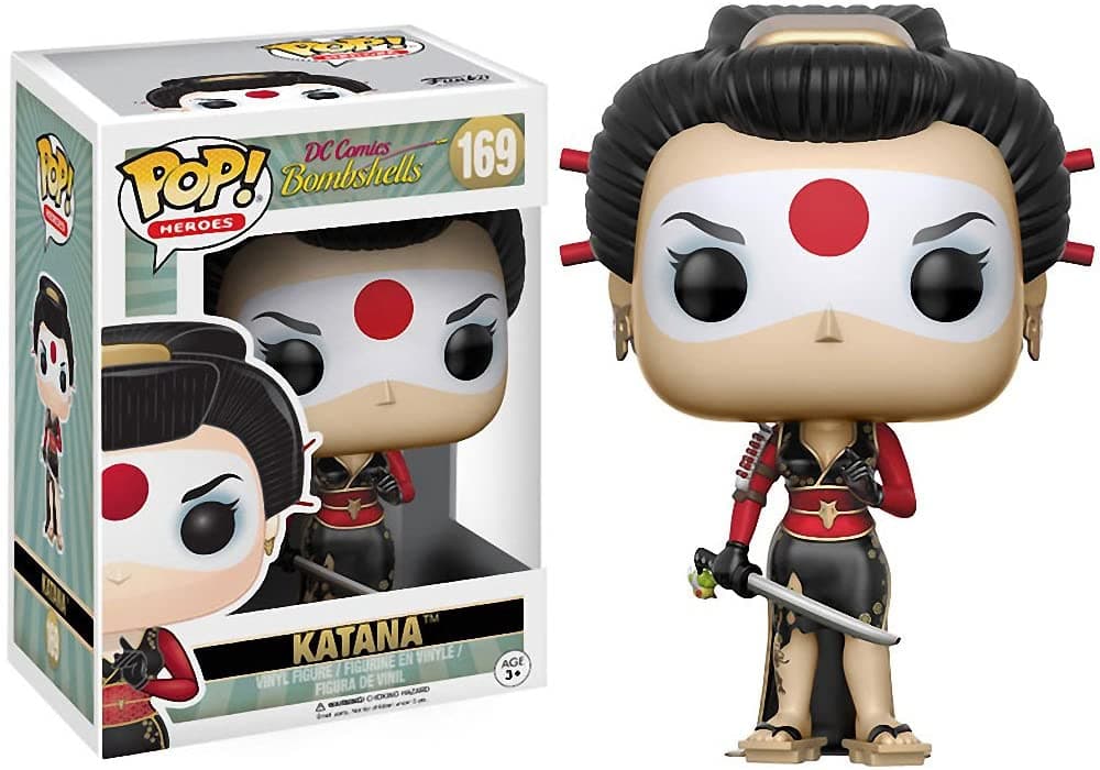 POP! Vinyl Heroes DC Bombshell Katana Alternate Image 2