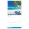 image Tropical Escapes 2025 Wall Calendar Second  Alternate Image