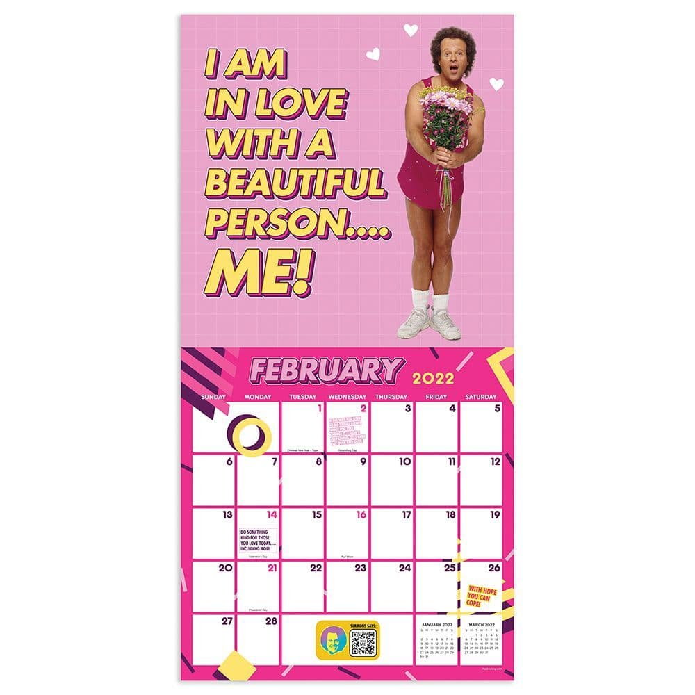 Richard Simmons 2022 Wall Calendar - Calendars.com
