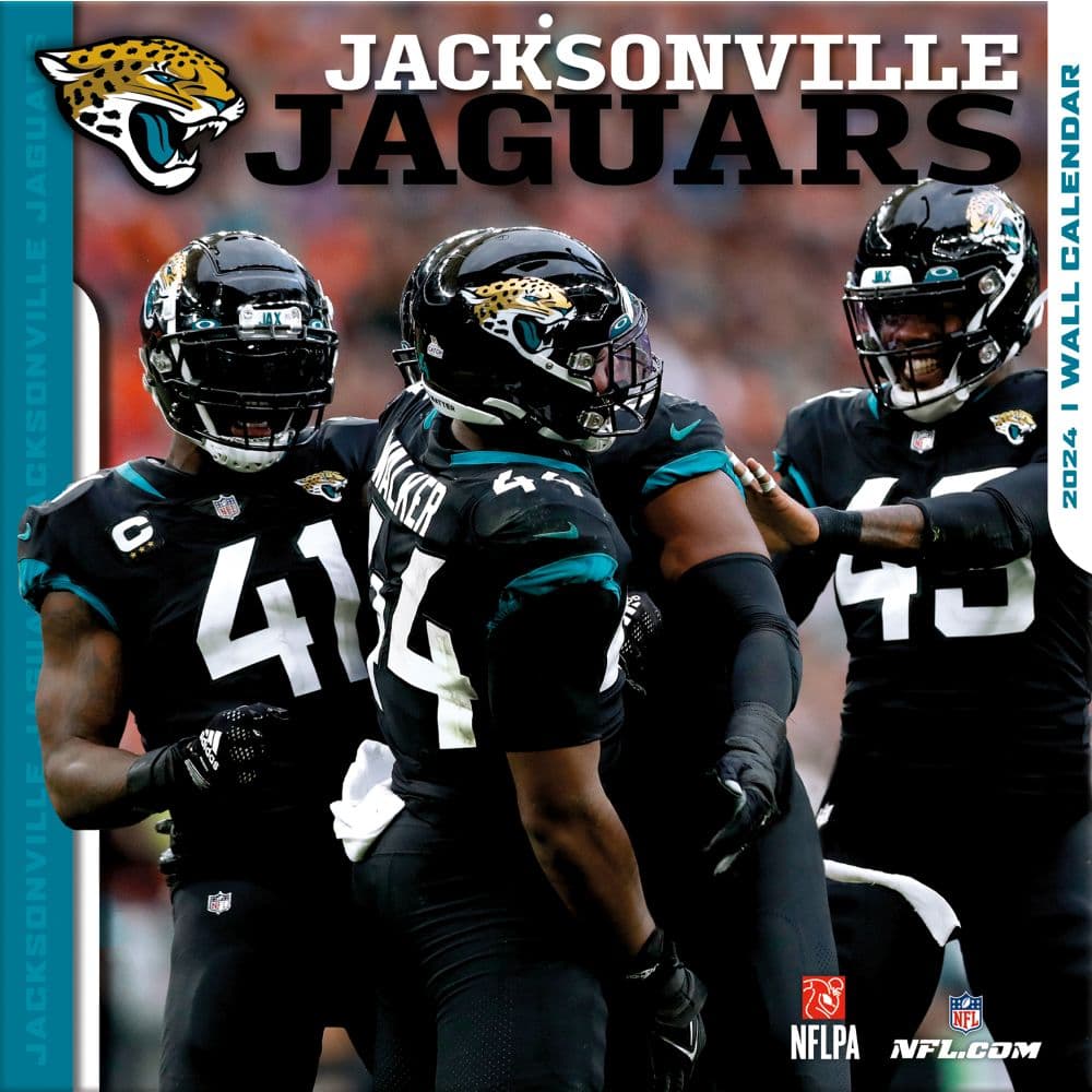 NFL Jacksonville Jaguars 2024 Wall Calendar