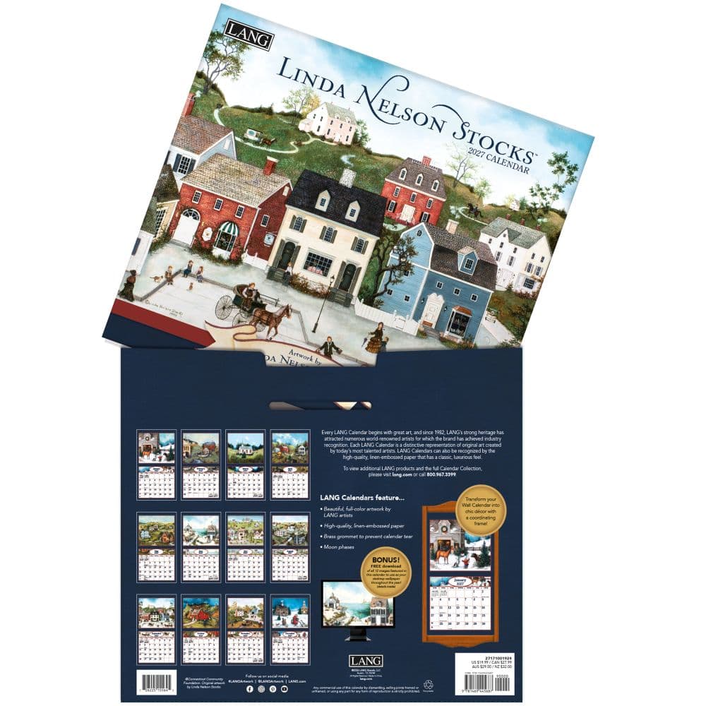 Linda Nelson Stocks Special Edition 2027 Wall Calendar Third Alternate Image