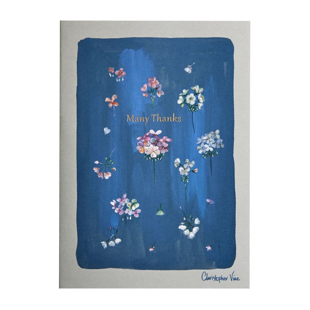 Tiny Floral Pattern Thank You Card First Alternate Image width=&quot;1000&quot; height=&quot;1000&quot;