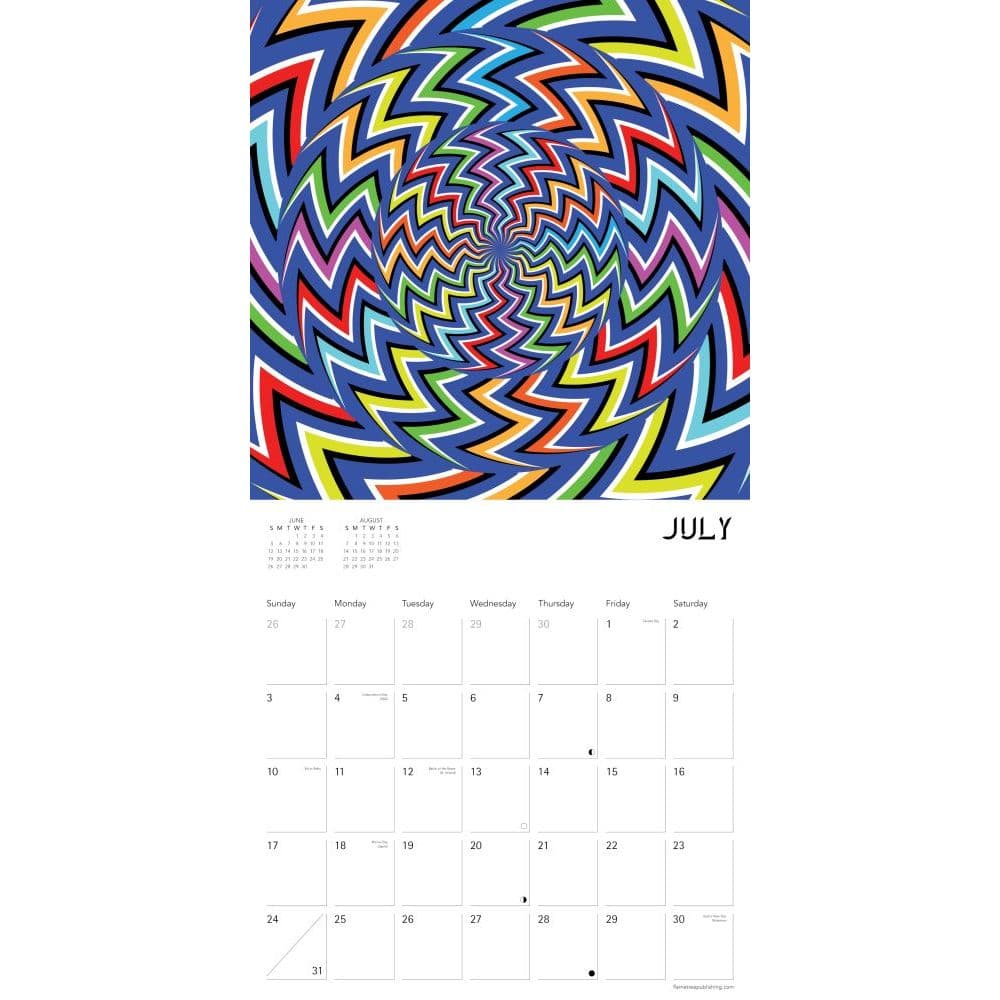 Optical Illusions 2022 Wall Calendar - Calendars.com