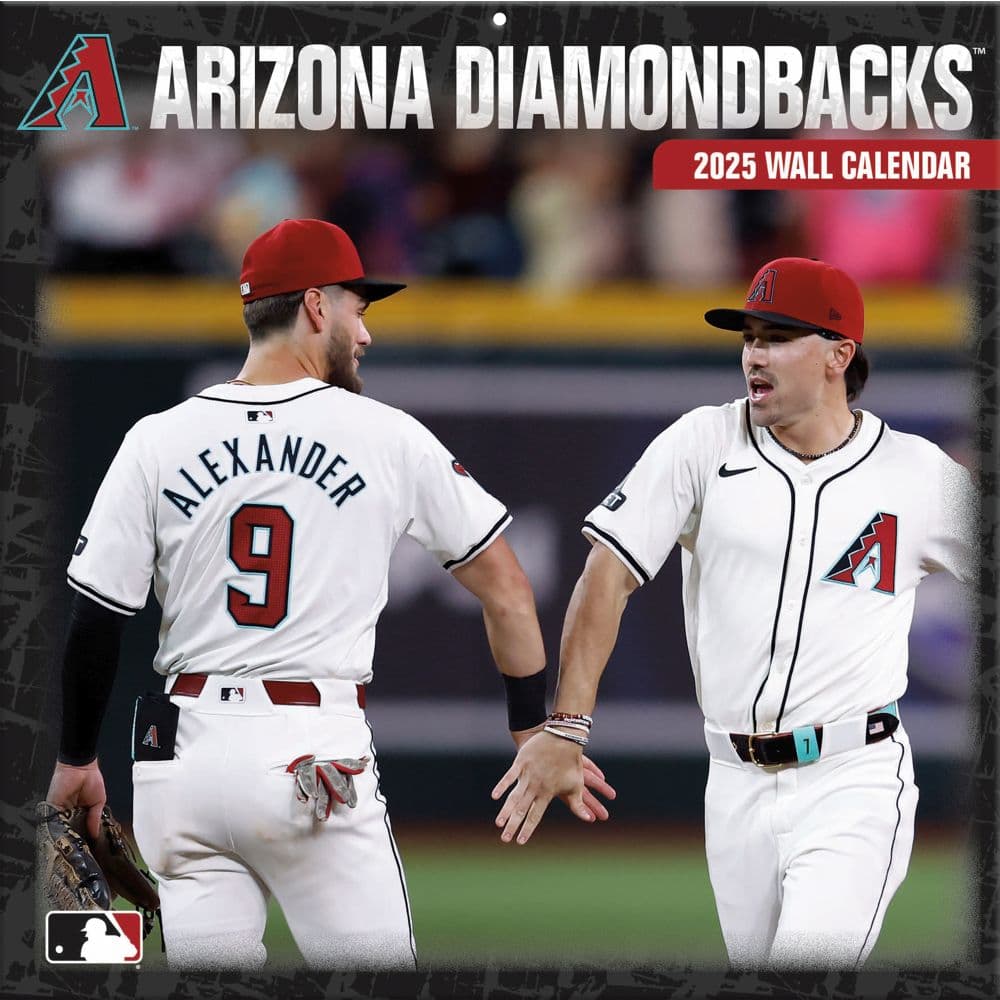 MLB Arizona Diamondbacks 2025 Wall Calendar