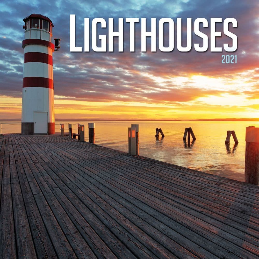 Lighthouses Wall Calendar