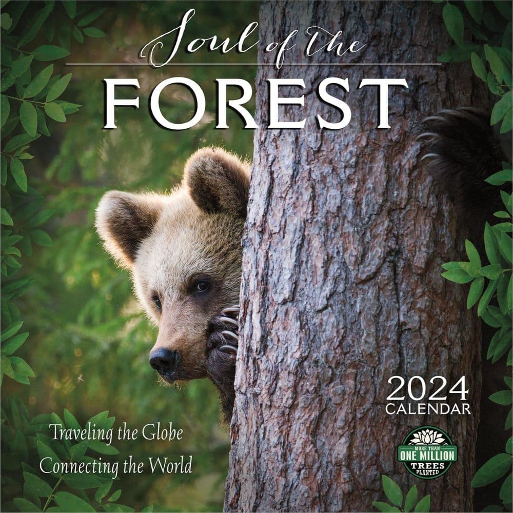 Soul of the Forest 2024 Wall Calendar Main