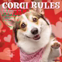 image Corgi Rules 2026 Wall Calendar  Main Image