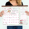 image Susan Branch Large Desk Pad Monthly Blotter Calendar Fourth Alternate Image
