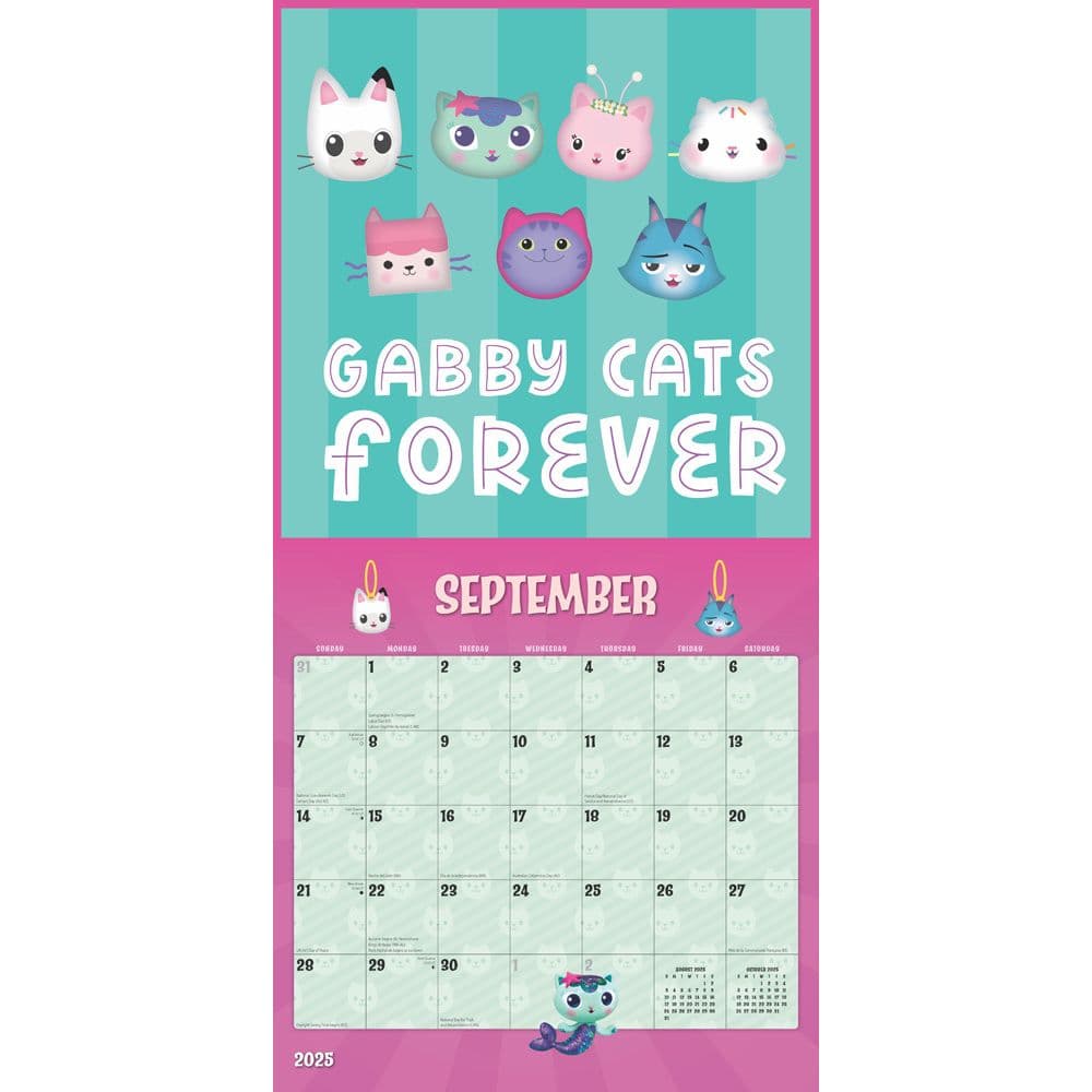 Gabbys Dollhouse 2025 Wall Calendar Calendars com Gabbys Dollhouse 2025 Wall Calendar Calendars com
