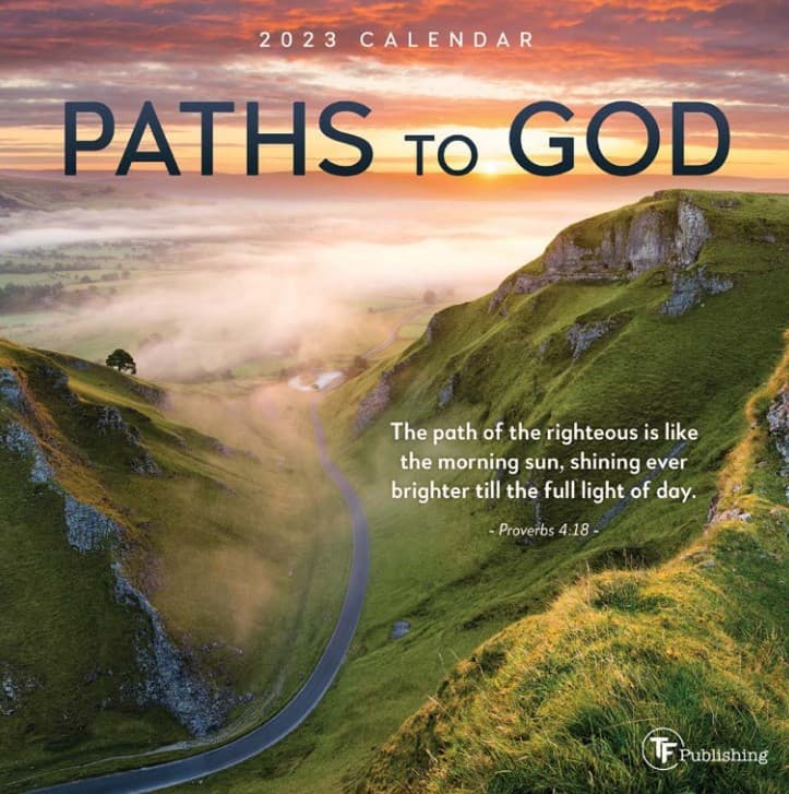 TF Publishing Paths to God 2023 Mini Calendar