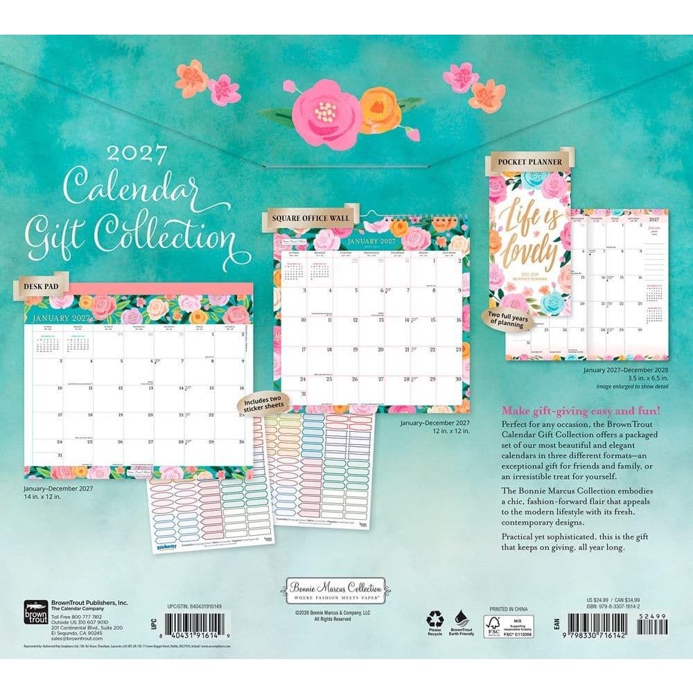 Bonnie Marcus 2027 Calendar Gift Collection First Alternate Image