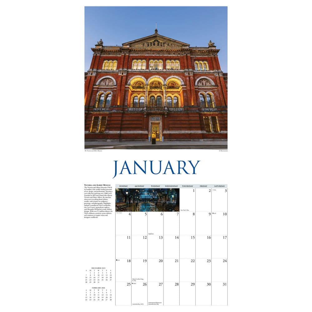Walk in London 2026 Wall Calendar Second Alternate Image