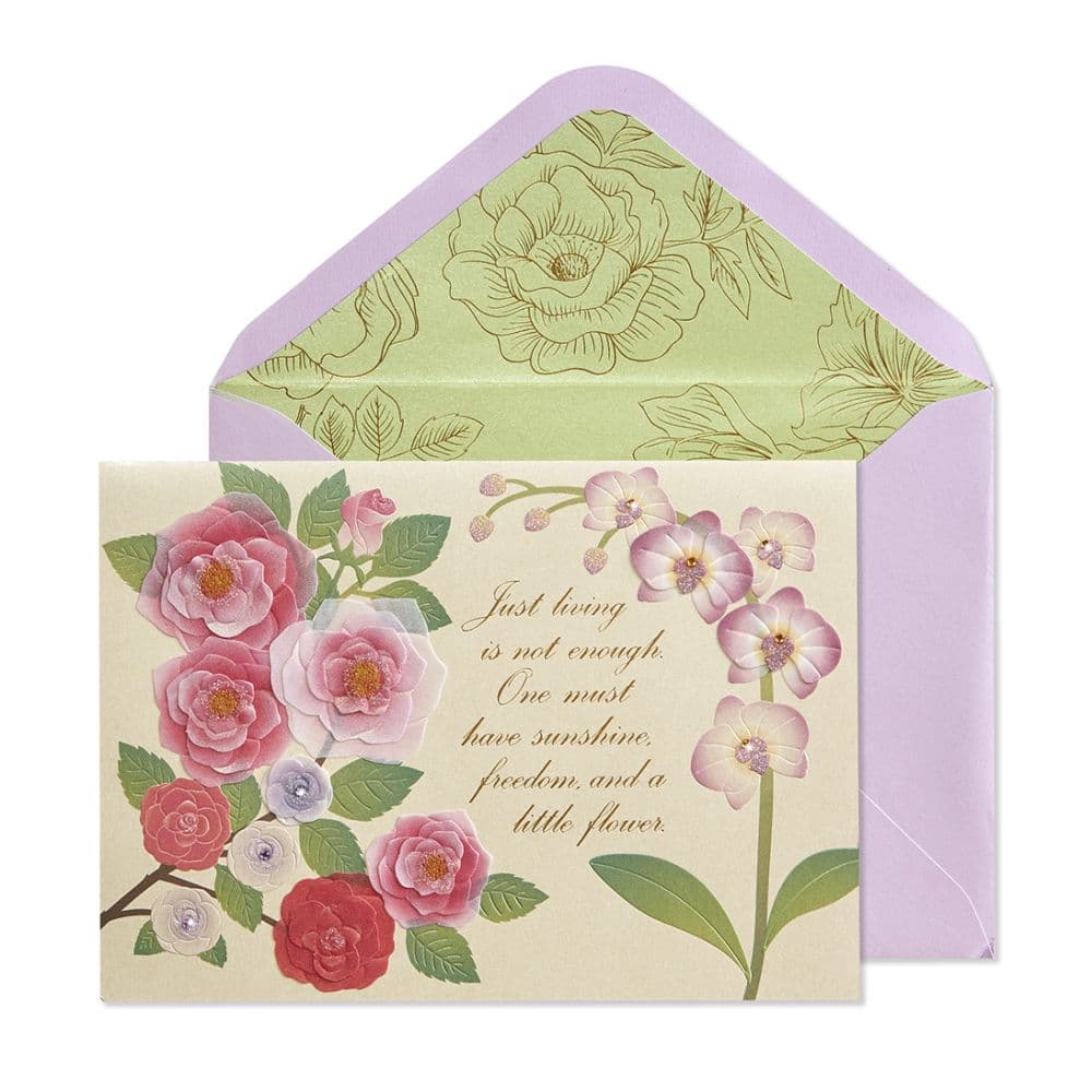 Flowers and Quote Birthday Card Main Product Image width=&quot;1000&quot; height=&quot;1000&quot;