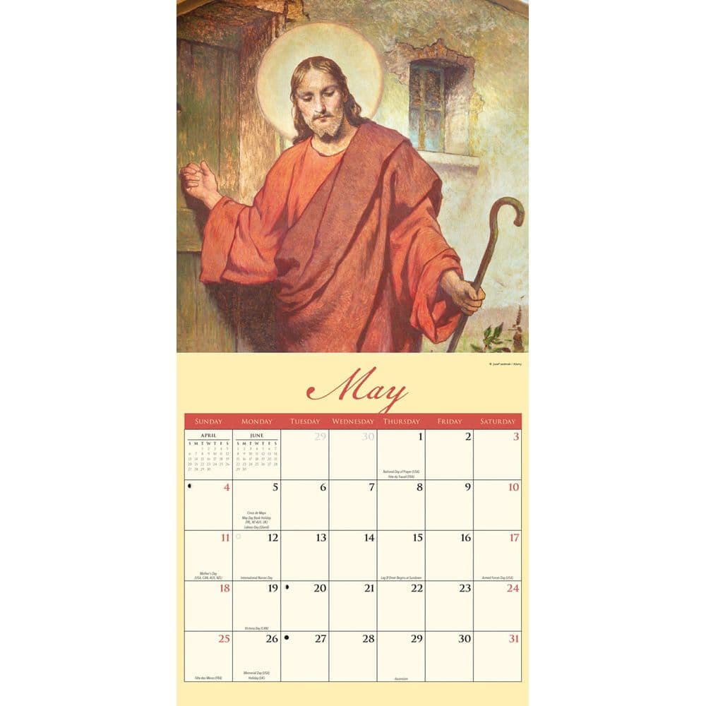 Jesus 2025 Wall Calendar Third Alternate Image width=&quot;1000&quot; height=&quot;1000&quot;