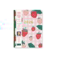 image Strawberry Love Good Day Monthly 2026 Planner Main Product Image