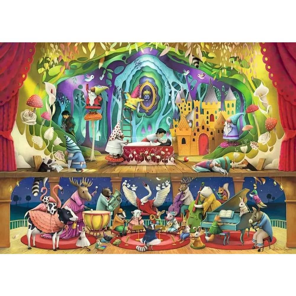 Snow White and 7 Gnomes 1000 Piece Puzzle First Alternate Image