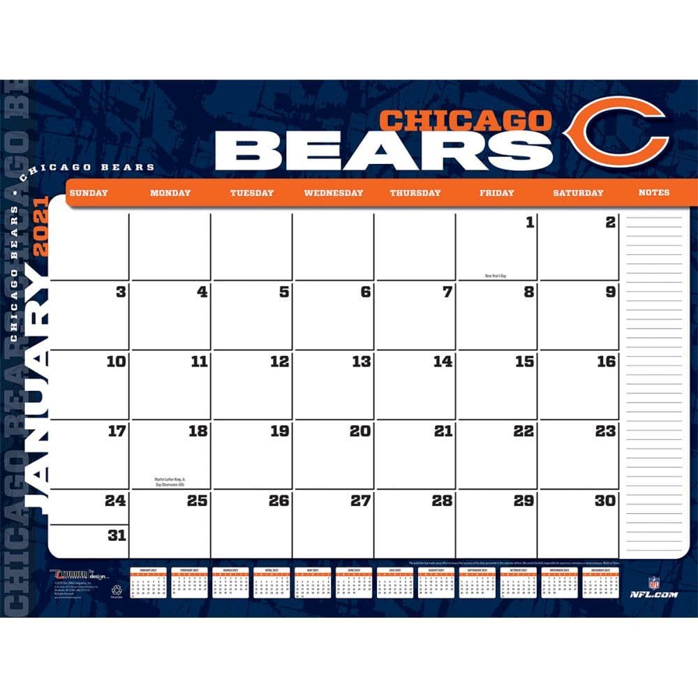 Chicago Bears Desk Pad