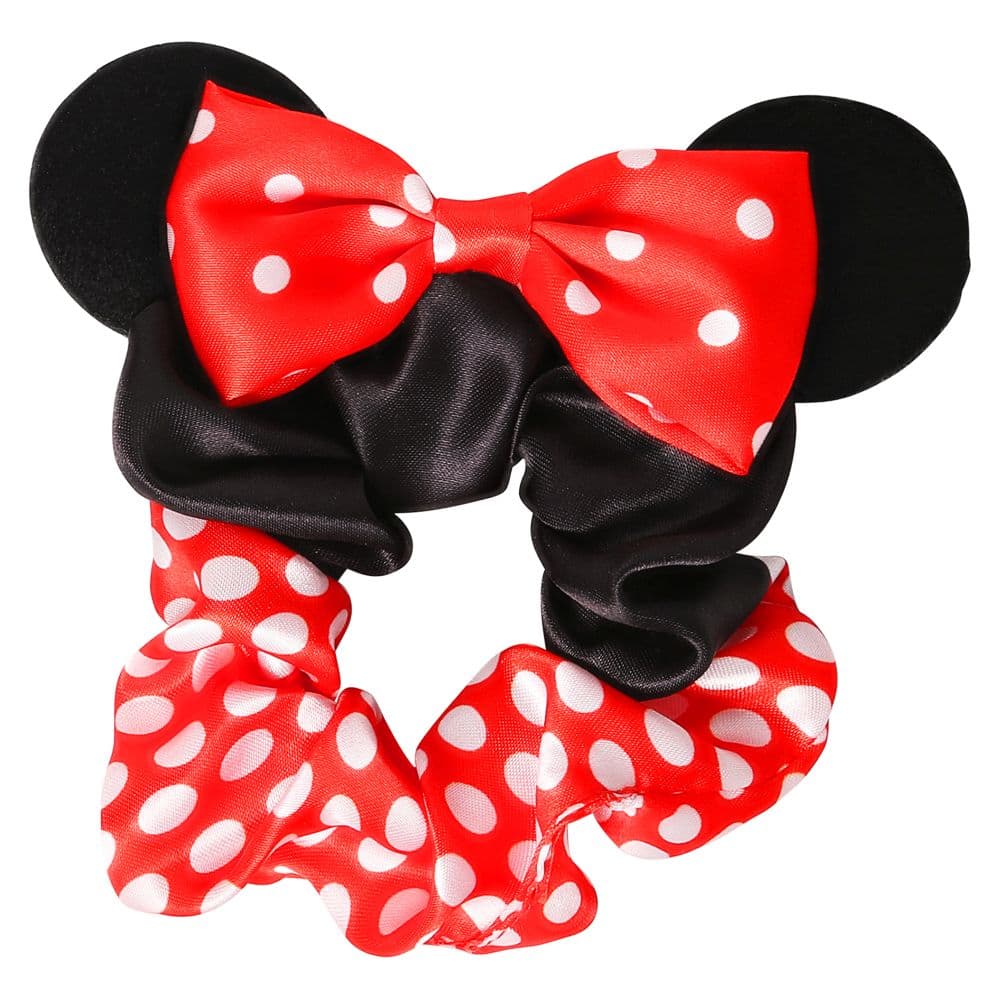 Disney Minnie Mouse Hair Scrunchie Set Second Alternate Image