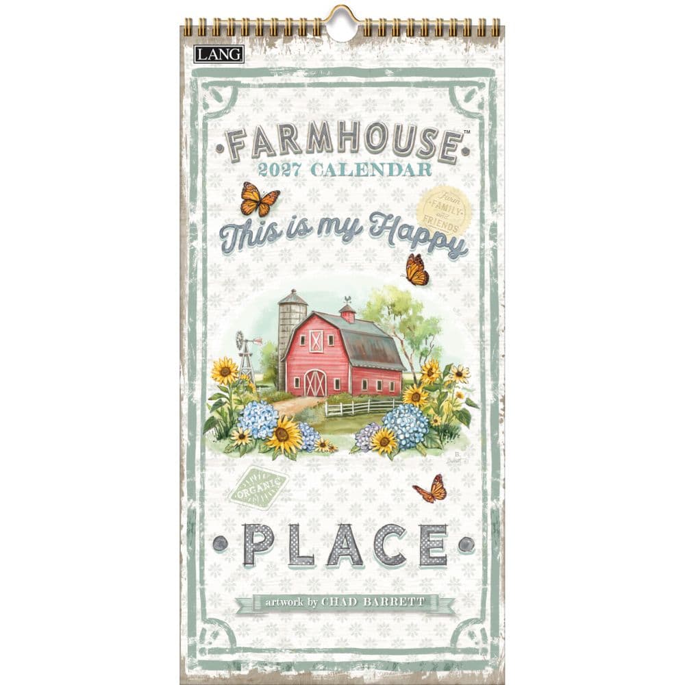image Farmhouse 2027 Vertical Wall Calendar
