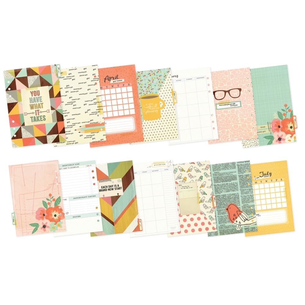 Reset Girl Monthly Inserts