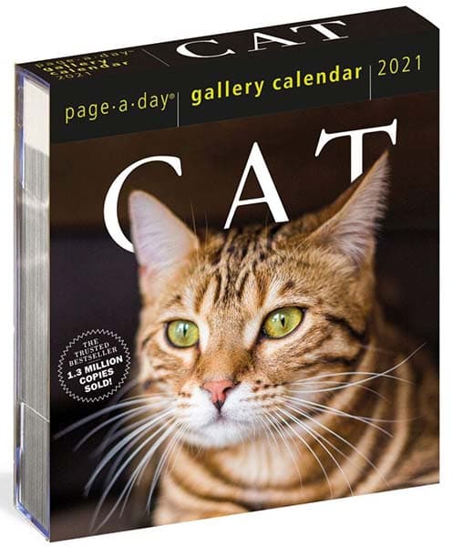Cat Gallery Desk Calendar