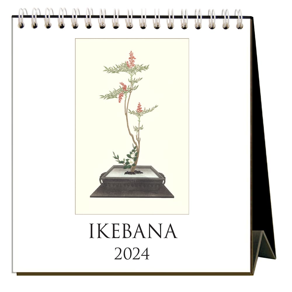 Ikebana 2024 Easel Desk Calendar