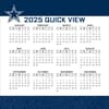 image NFL Dallas Cowboys 2025 Desk Calendar Third Alternate Image