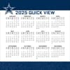 image NFL Dallas Cowboys 2025 Desk Calendar Third Alternate Image