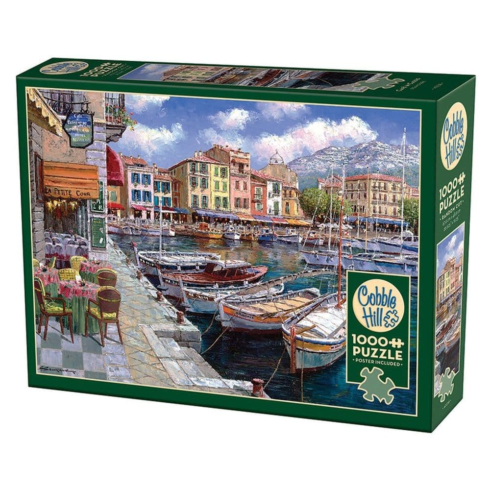 Cafe in Cassis 1000 Piece Puzzle Third Alternate Image