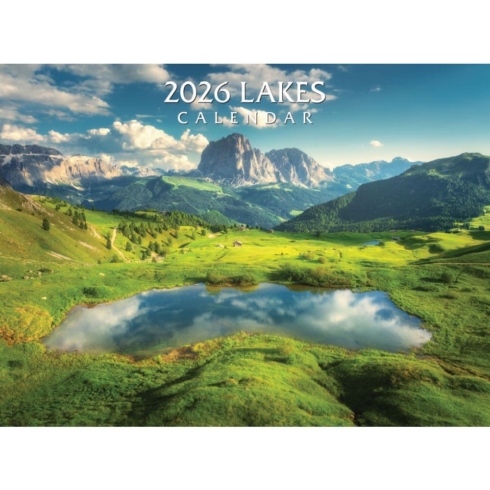Lakes 2026 Wall Calendar Main Product Image