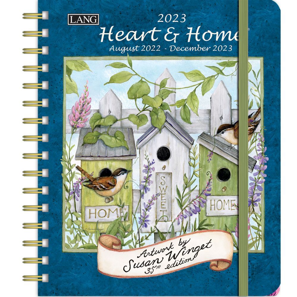 Heart and Home Softcover 2023 Weekly Planner