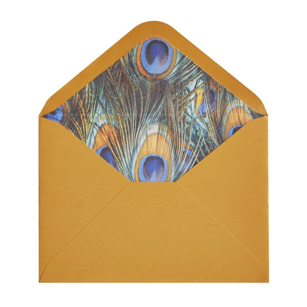 Peacock Feather Blank Card Third Alternate Image width=&quot;1000&quot; height=&quot;1000&quot;