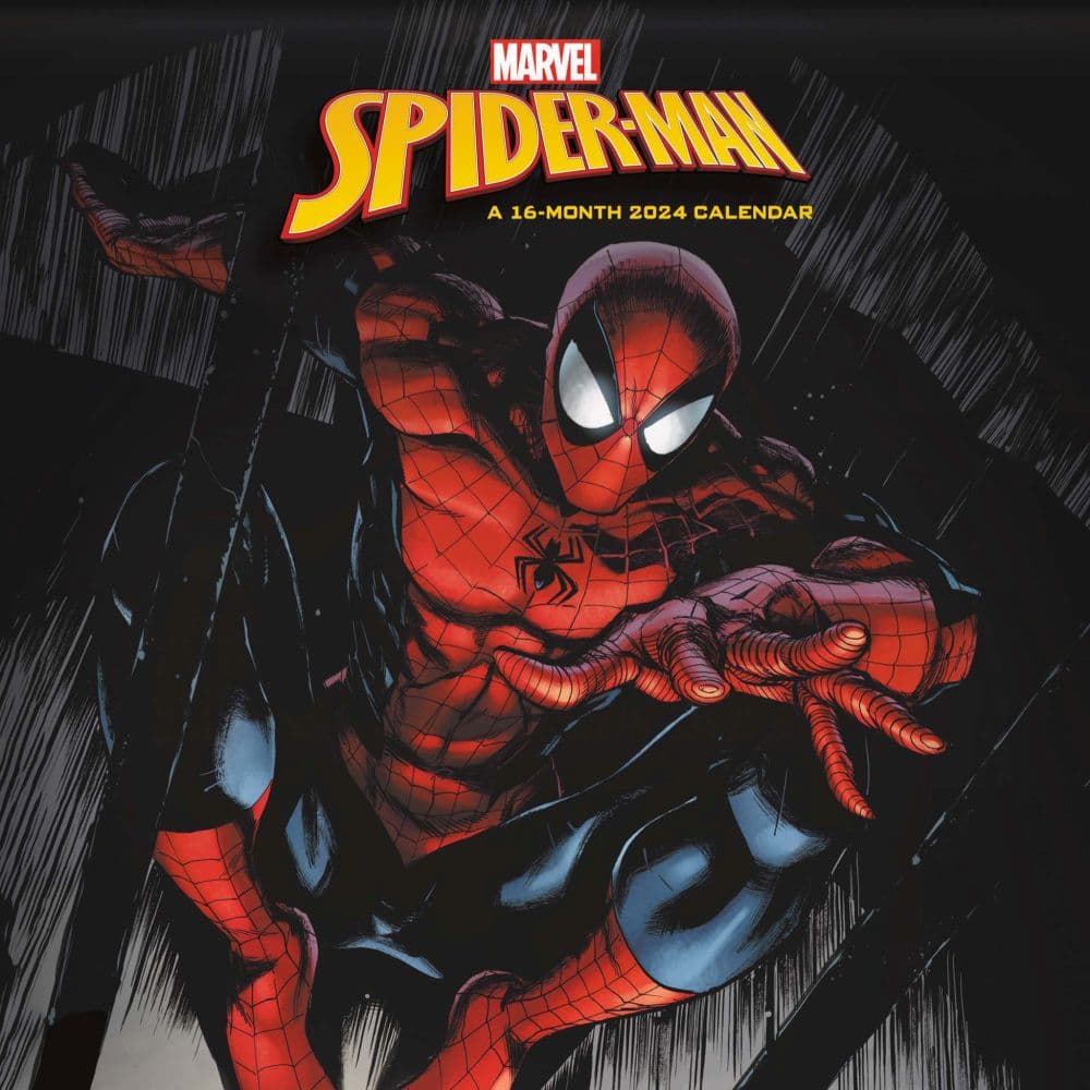 SpiderMan 2025 Wall Calendar