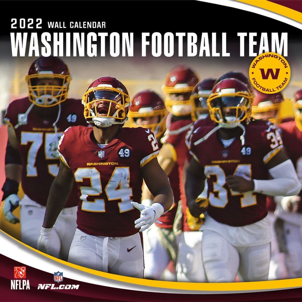 Washington Football Team 2022 Wall Calendar - Calendars.com