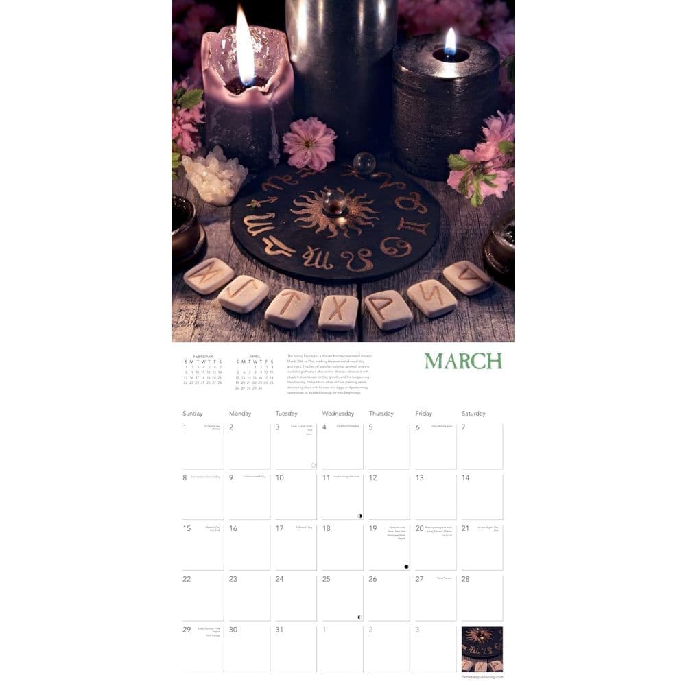 Wicca 2026 Wall Calendar Second Alternate Image