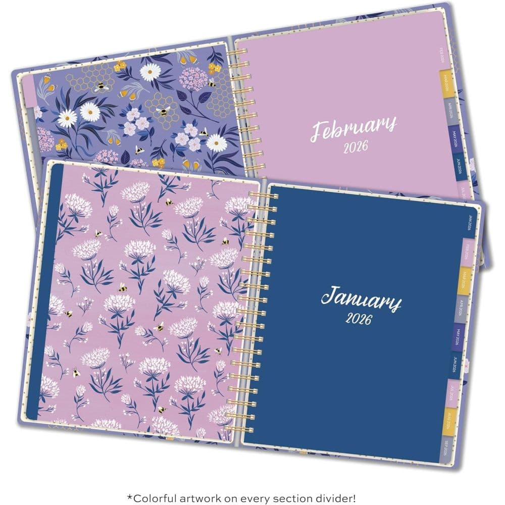 Garden Bee Deluxe Hardcover High Note 2026 Planner First Alternate Image
