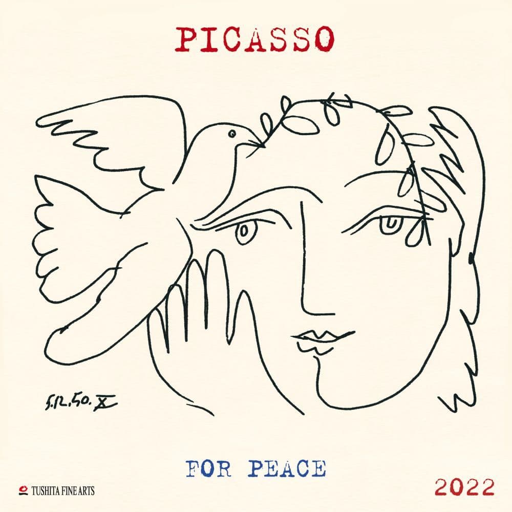 Picasso War & Peace Tushita 2022 Wall Calendar