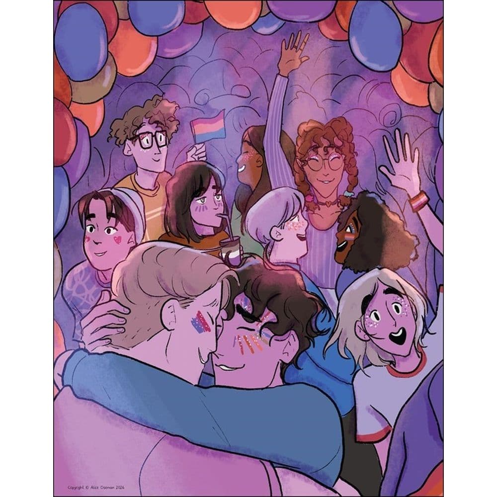 Heartstopper 2027 Wall Calendar Seventh Alternate Image