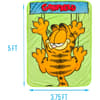 image Garfield Hanging On Fleece Throw Second Alternate Image