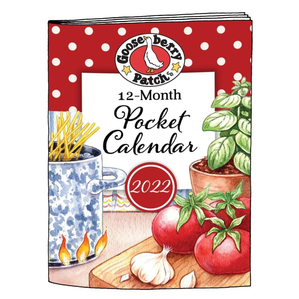 Gooseberry Patch 2022 Monthly Pocket Planner