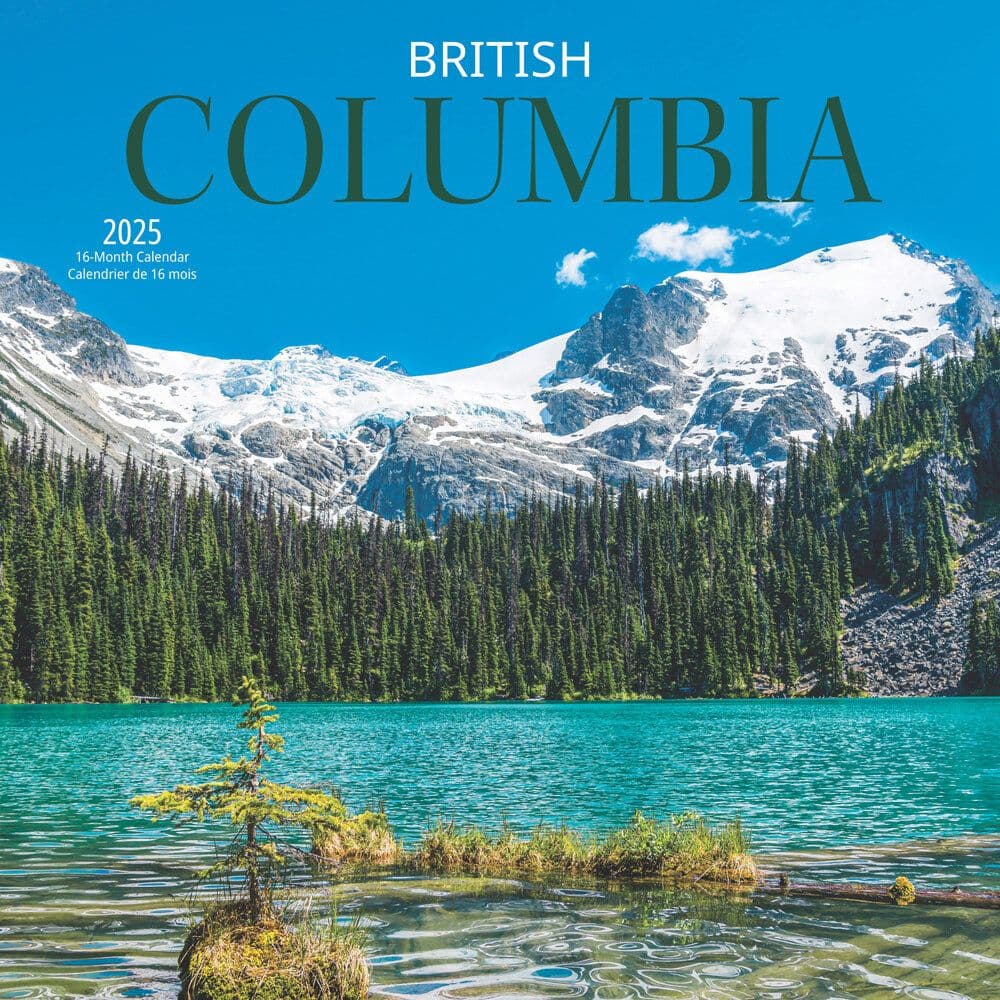 British Columbia 2025 Wall Calendar - Calendars.com