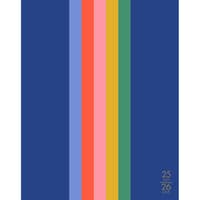 image Preppy Stripe Academic 2026 Monthly Planner Main Image