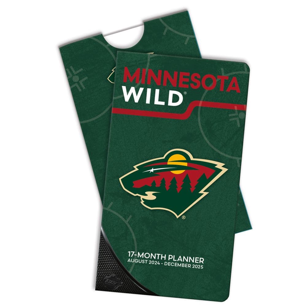 NHL Minnesota Wild 17 Month 2025 Pocket Planner First Alternate Image