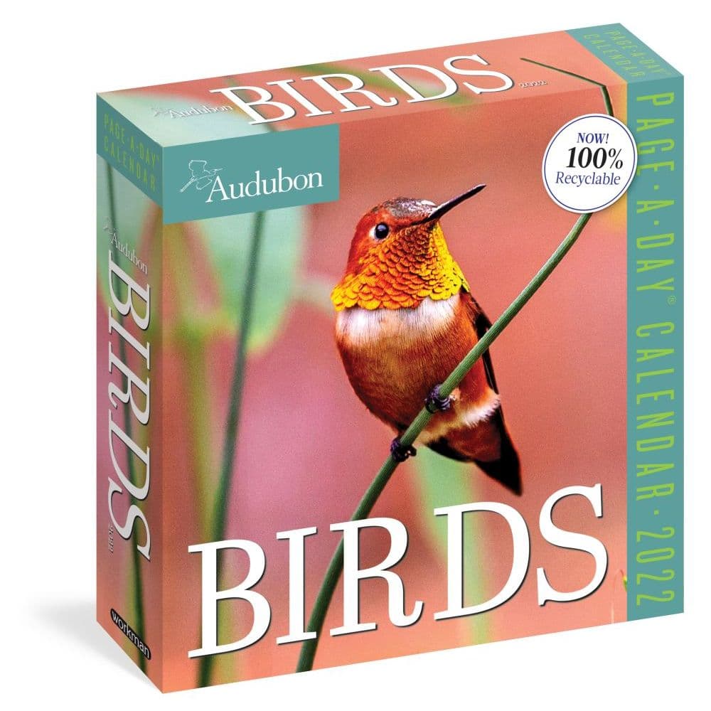 Audubon Birds Calendar 2025