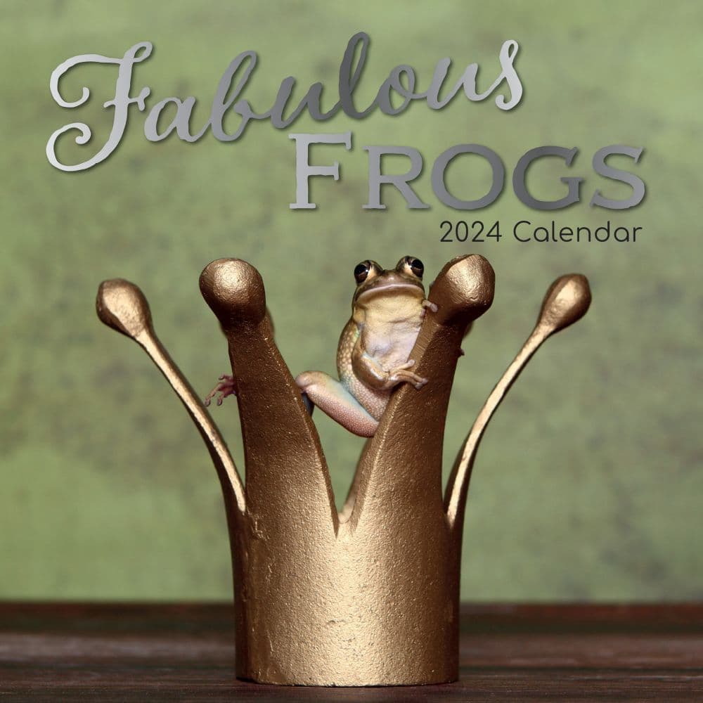 Fabulous Frogs 2025 Wall Calendar