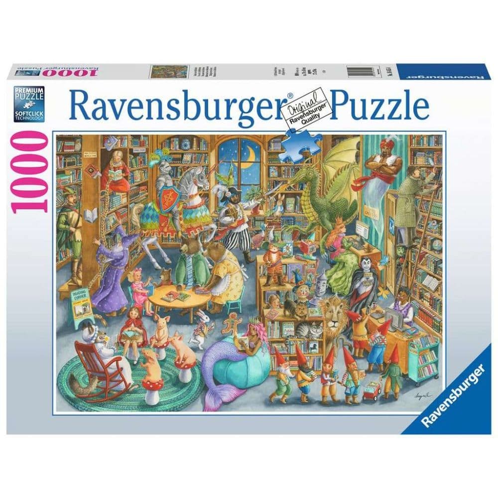 Midnight at the Library 1000 Piece Puzzle Main Image