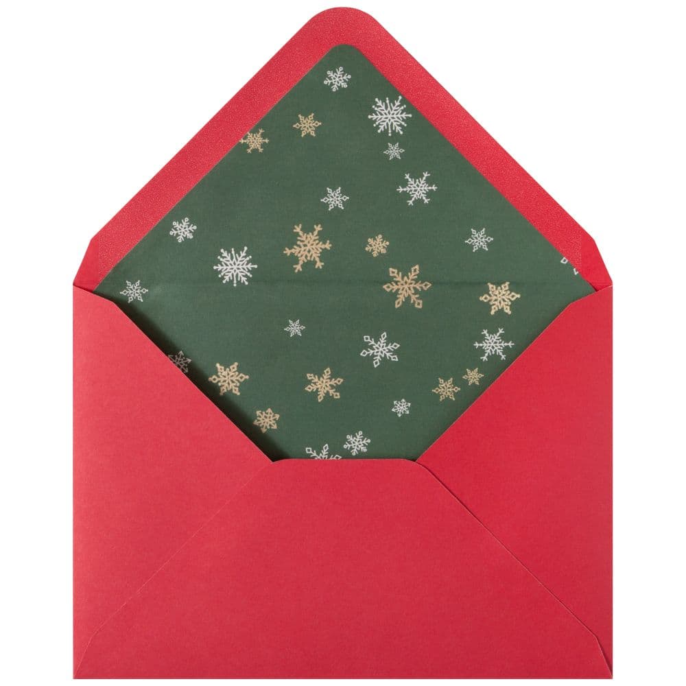 Santa Overlooking Village 8 Count Boxed Christmas Cards Third Alternate Image width=&quot;1000&quot; height=&quot;1000&quot;