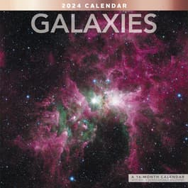 Galaxies 2024 Wall Calendar